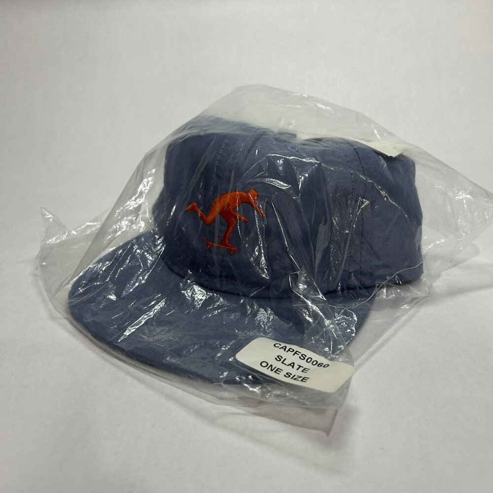 Foundation Skateboards Company Push Adjustable Snapback Style Hat - Slate/Orange